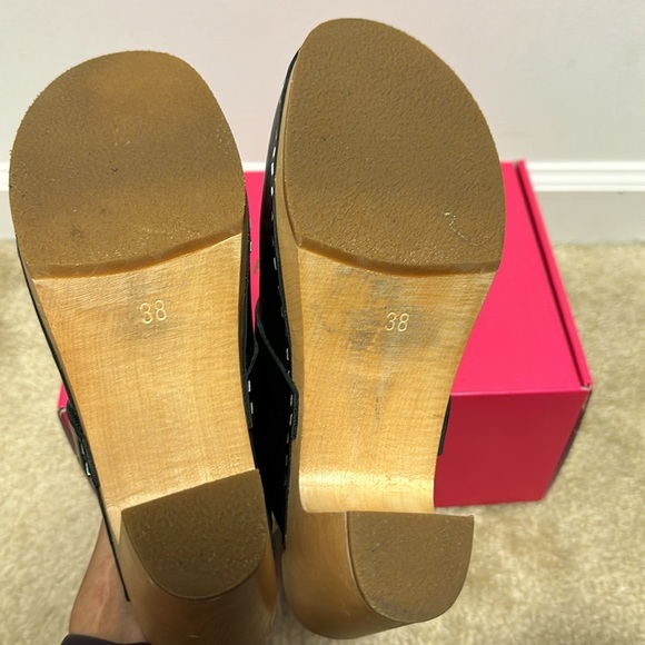 Swedish Hasbeens Slip In Classic Clogs - Picture 8 of 8